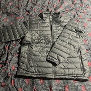 Columbia Charcoal Puffer Jacket